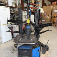Used Hofmann Megaplan 713XL Super-Automatic Tyre Changer with Twin Assist Arms For Sale